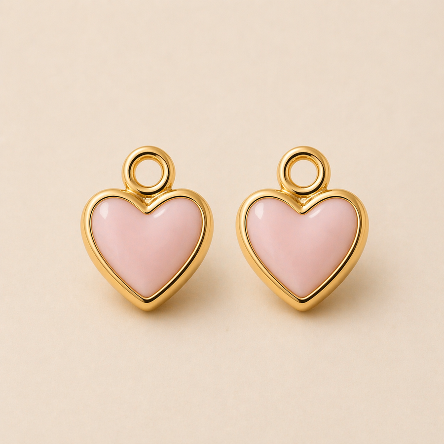 Blush Heart Charm