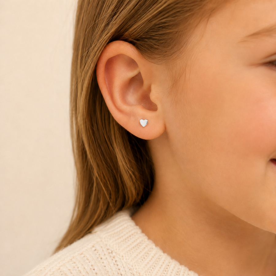 Mini Heart Studs