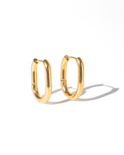 Signature Oval Hoops