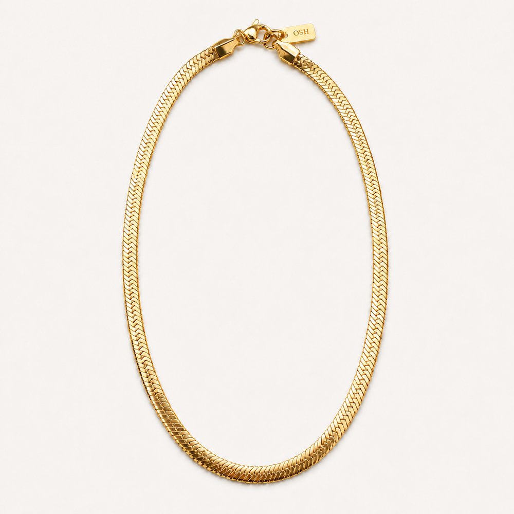 Wave Line Necklace