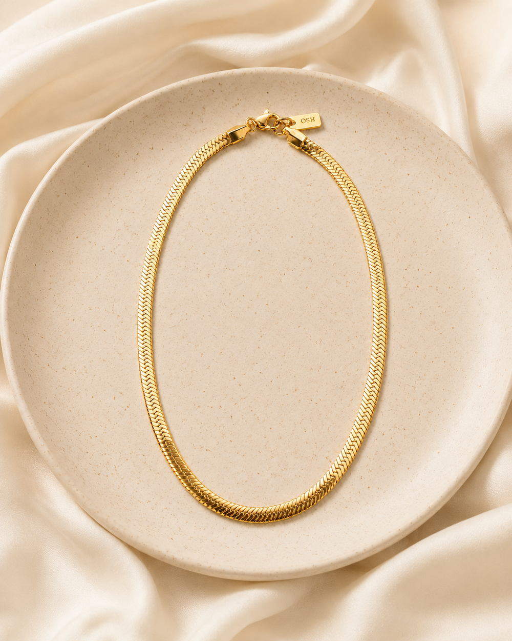 Wave Line Necklace