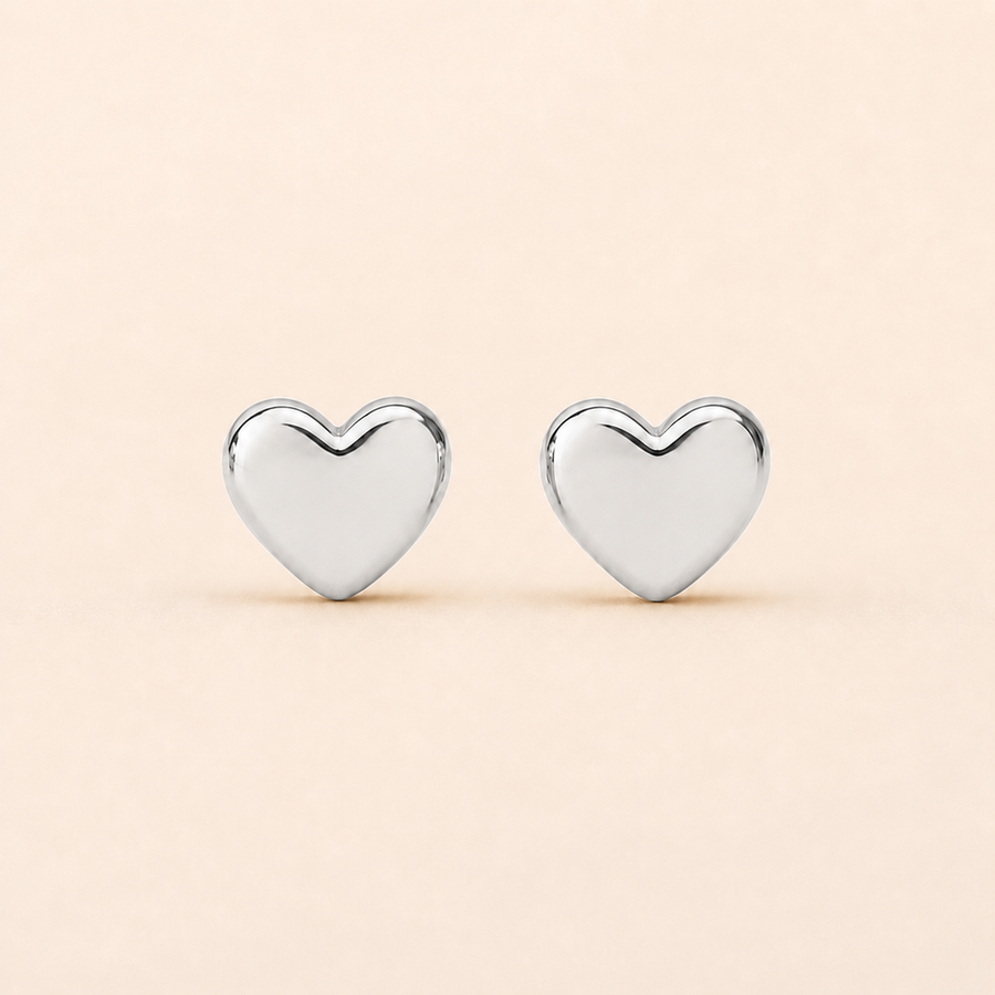 Mini Heart Studs