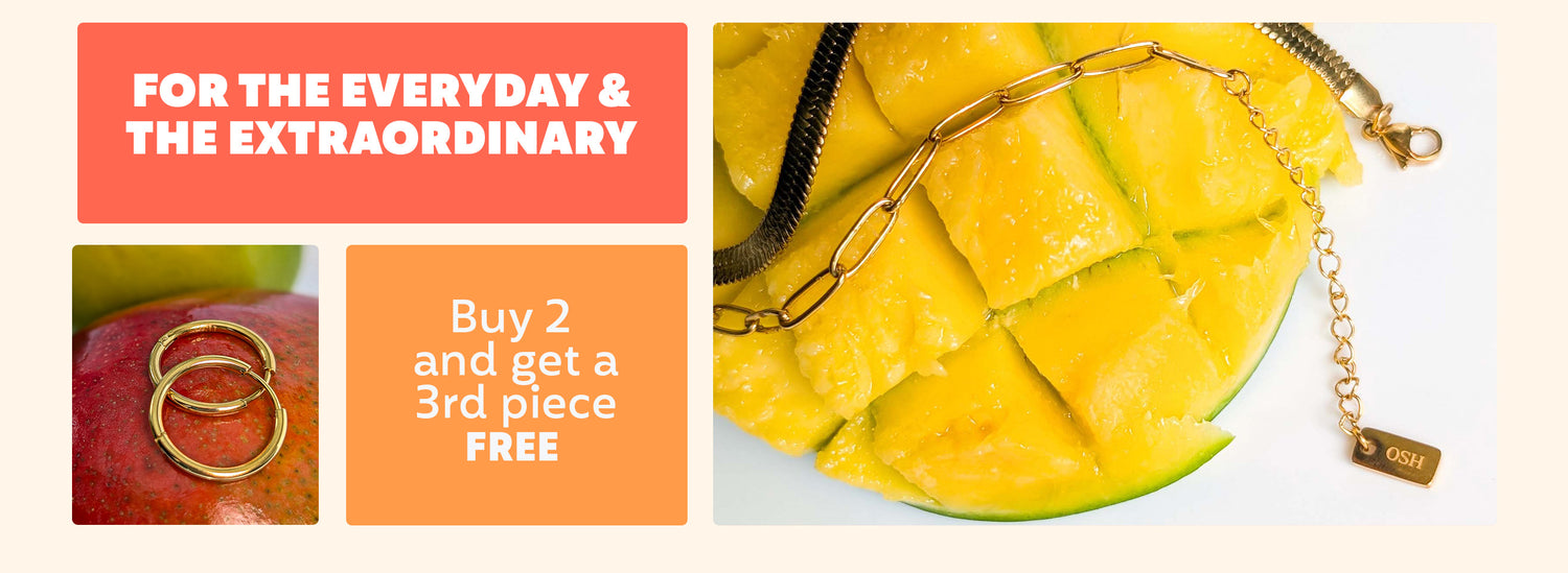 Oh So Heidi gold necklace and bracelet gift set — meaningful everyday jewellery.